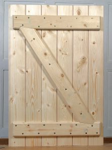 Fabriquer un volet en bois