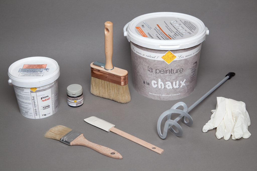 Peinture à La Chaux Pour Bois