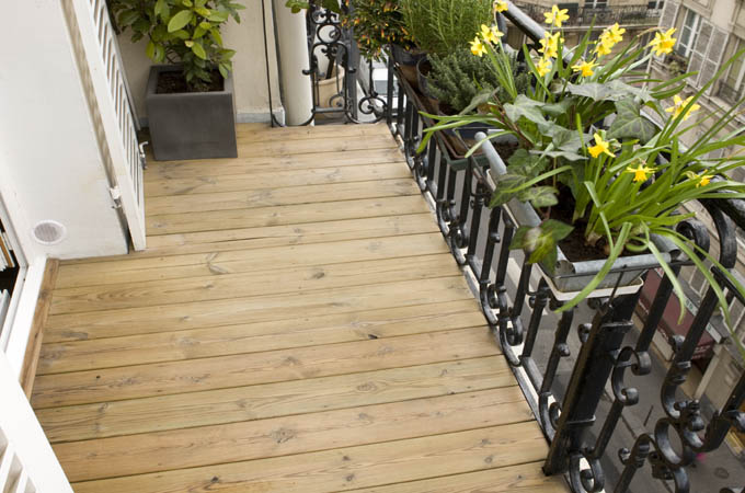 Renover une terrasse en bois :