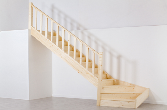 Poser un escalier en bois