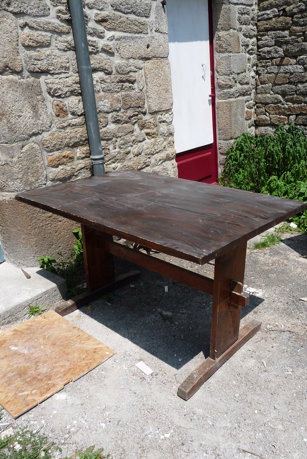 Rénover une table en bois