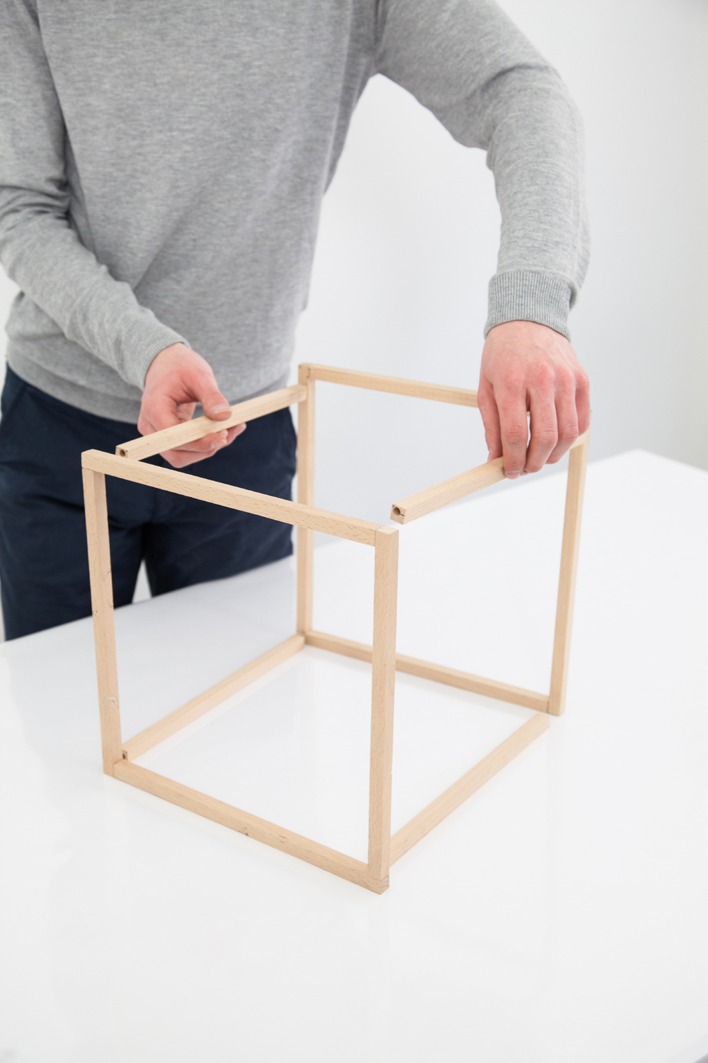Realiser une suspension Cube
